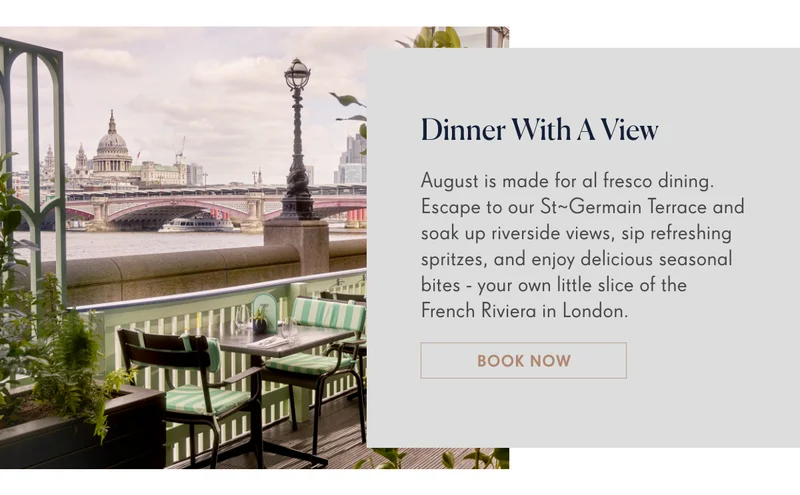 DINNER AL FRESCO