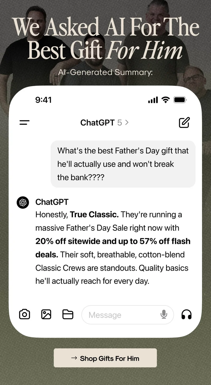 We Asked AI For The Best Gift For Him