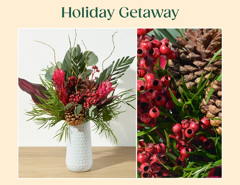 Holiday Getaway Bouq