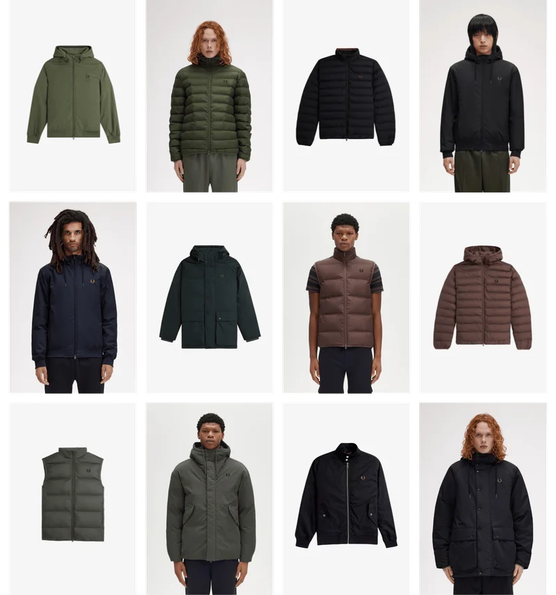 Shop Fred Perry Mens baseline