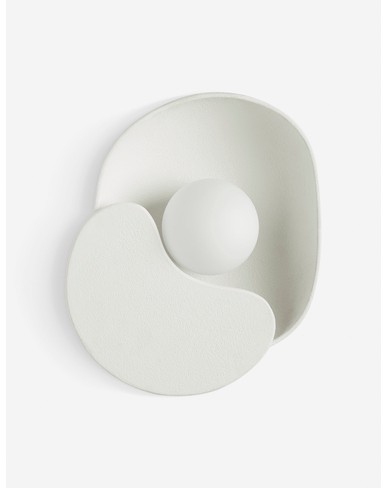 Soft Petal Sconce by Lolly Lolly Ceramics - Ivory
