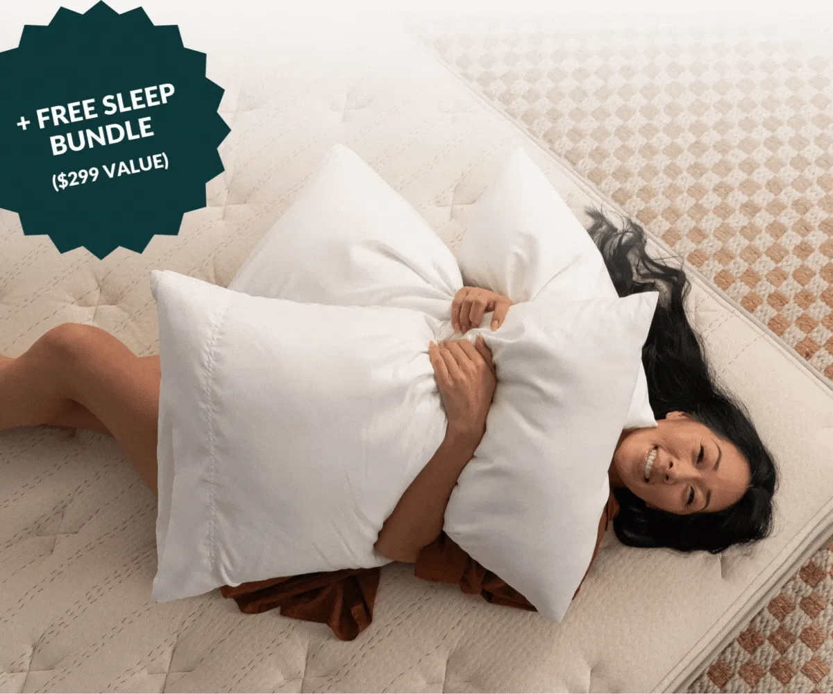 Memorial Day Sale: 30% OFF mattresses + FREE sleep bundle ($299 value)