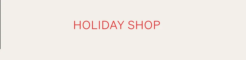 Shop Holiday