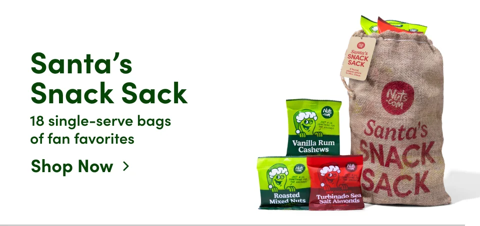 Santa's Snack Sack - 18 single-serve bags of fan favorites Shop Now ›