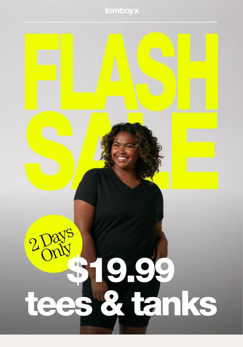 Tees & Tanks Flash Sale