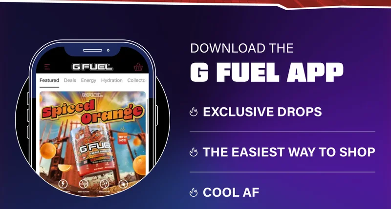 Download the G FUEL App