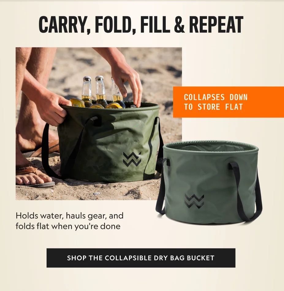 Collapsible Dry Bag Bucket