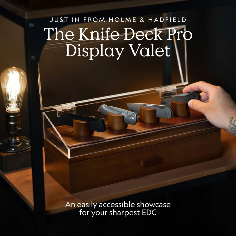 The Knife Deck Pro Display Valet