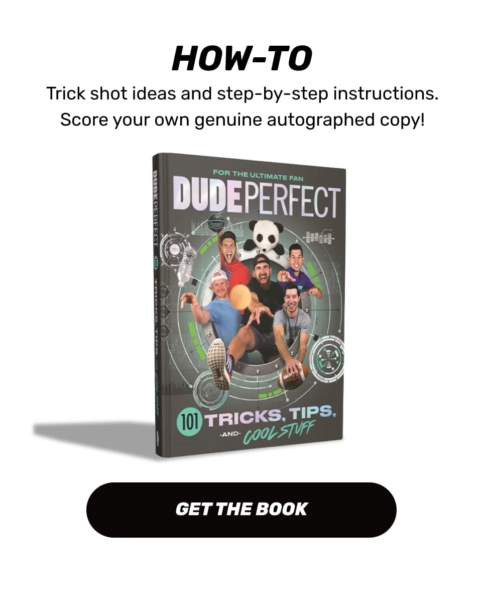 HOW-TO: Dude Perfect 101 Tricks, Tips, and Cool Stuff - GET THE BOOK