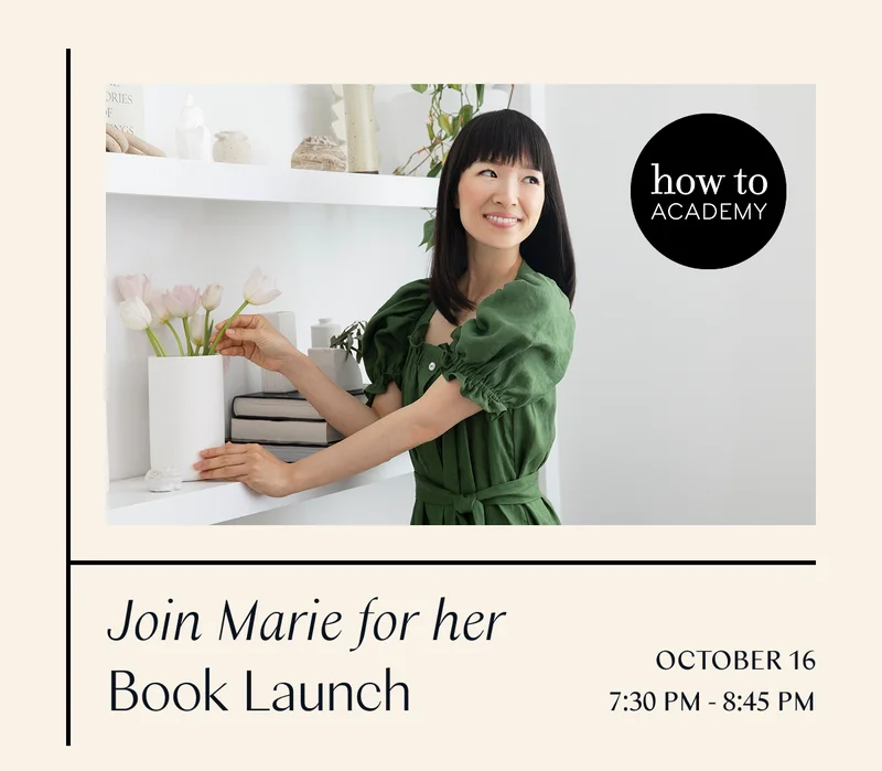 Join Marie for her Book Launch: How To Academy (October 16, 7:30 pm - 8:45 pm)