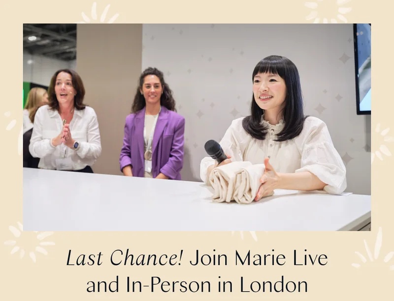 Last Chance! Join Marie Live and In-Person in London.
