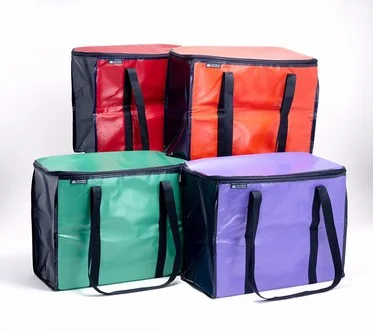 California Innovations S/4 Zip Top Insulated Super Shopper Totes