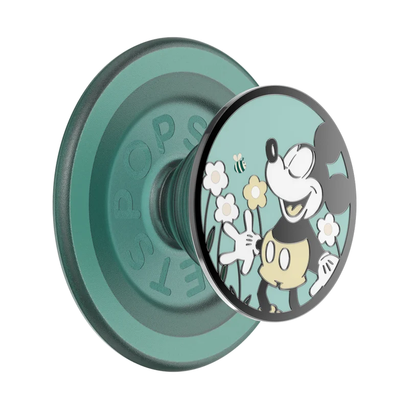 Image of Tonal Flower Mickey — MagSafe PopGrip