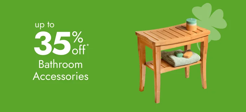 Save on Bathroom Accessories—Up to 35% Off