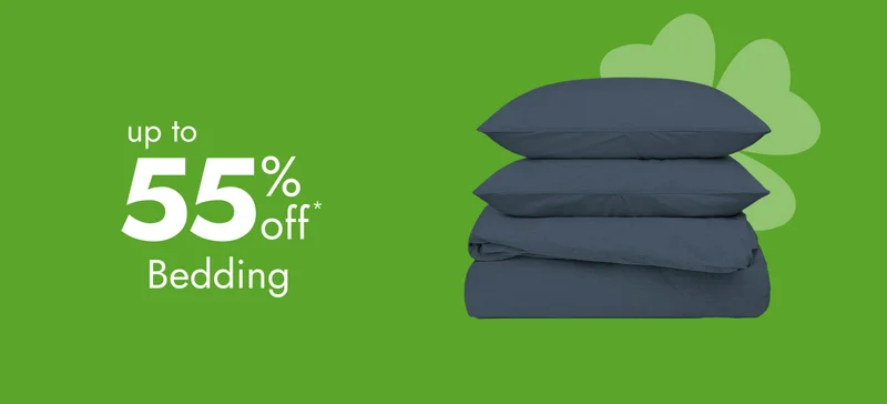 Save on Bedding—Up to 55% Off