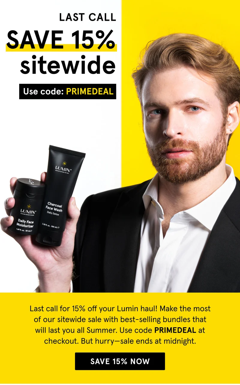 SAVE 15% NOW