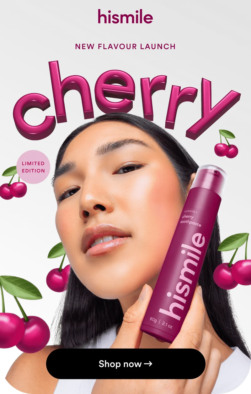 New flavour launch! Limited edition Cherry flavoured toothpaste is here!