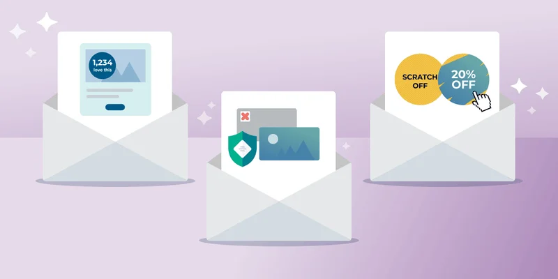 Examples of emails with Litmus 
Personalize elements