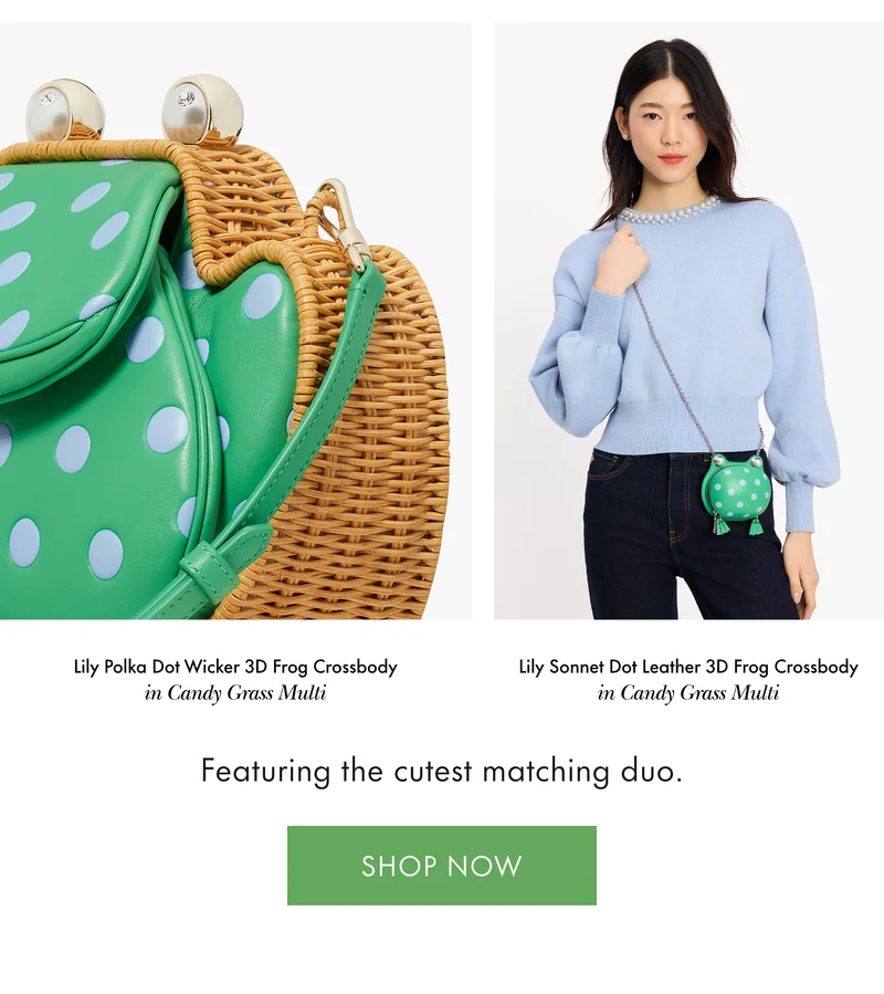 Featuring the cutest matching duo.