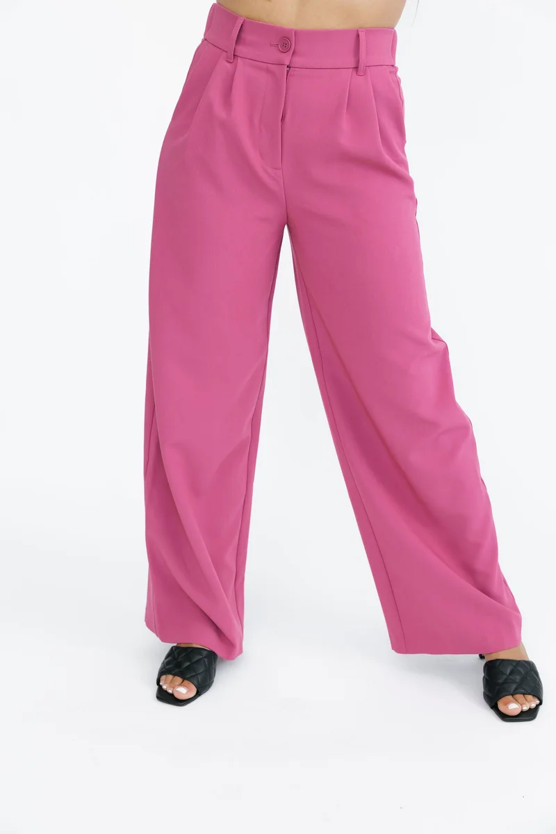 Image of Harper Wide Leg Pant II in Red Violet