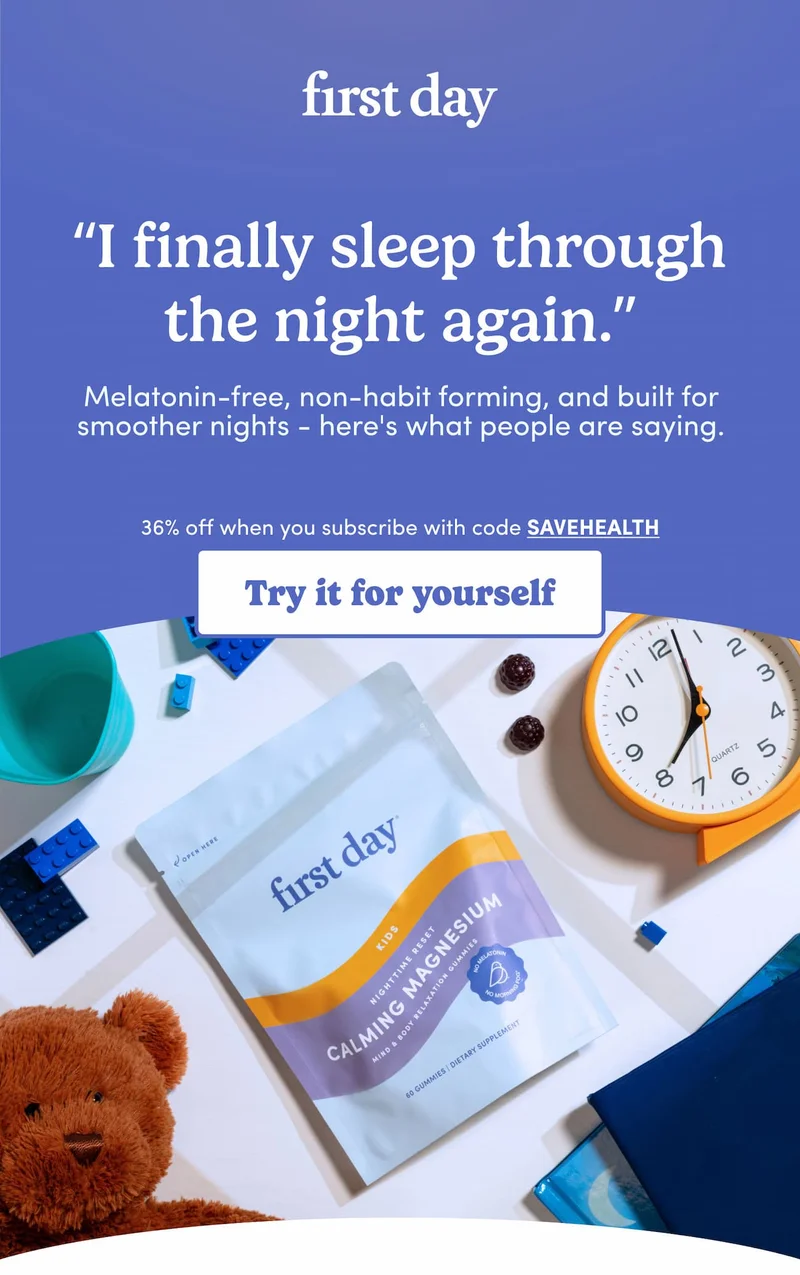 "I finally sleep through the night again
