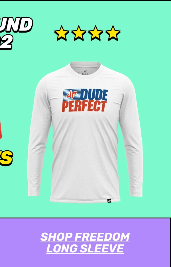 Dude Perfect FREEDOM PERFORMANCE LONG SLEEVE