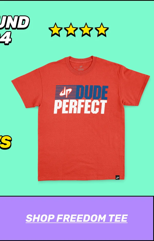 Dude Perfect FREEDOM TEE