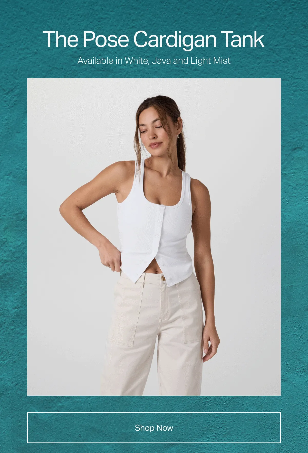The Pose Cardigan Tank