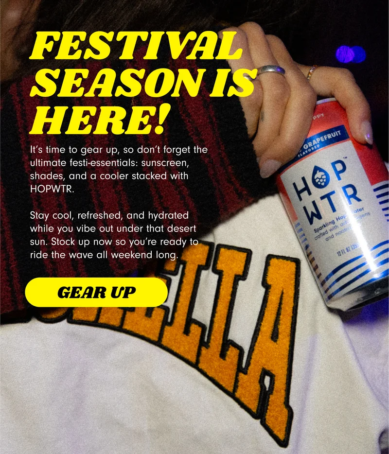 FESTIVAL SEASON IS HERE! Stock up