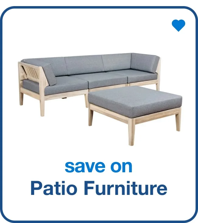 Save on Patio Furniture