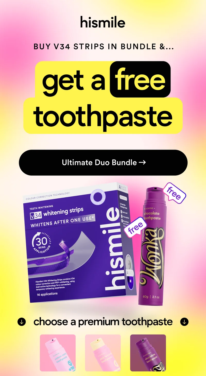 Buy V34 Strips In Bundle &... get a free toothpaste. Ultimate Duo Bundle. Choose a premium toothpaste.