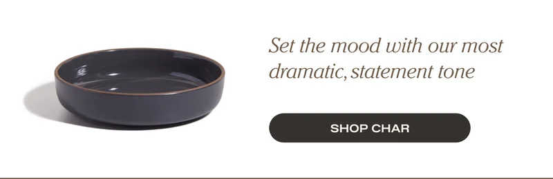 Set the mood with our most dramatic, statement tone - Shop Char