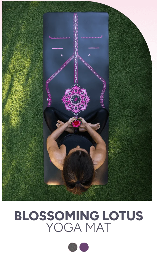 Blossoming Lotus Yoga Mat