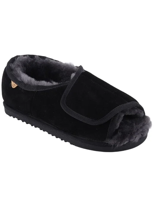 Lamo Suede Adjustable Slipper