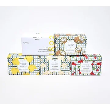 Beekman 1802 9oz Assorted 5pc Goat Milk Bars of Soap