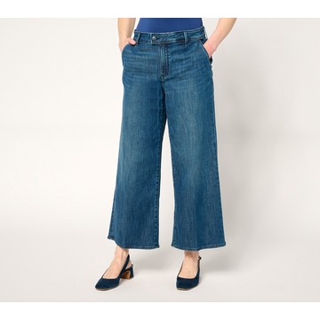 NYDJ High Rise Mona Wide-Leg Ankle Trouser