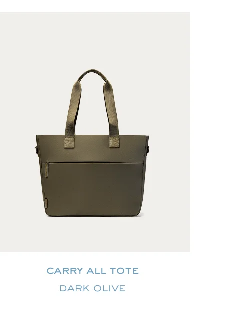 Carry All Tote Dark Olive