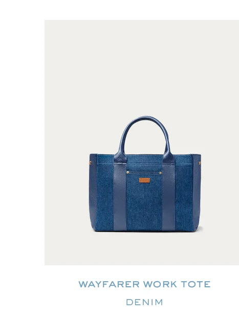 Wayfarer Work Tote Denim