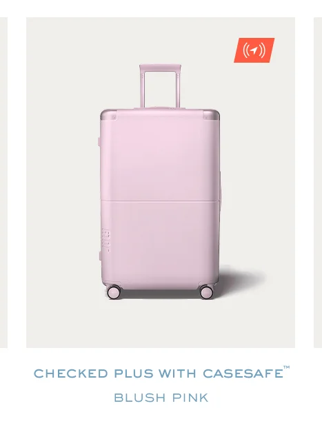 Checked Plus with CaseSafe™ Blush Pink