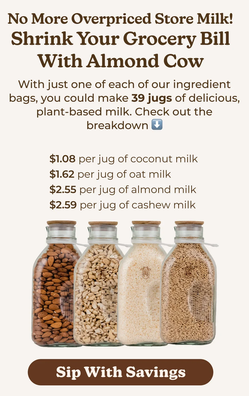 better health - better milk - better for your wallet