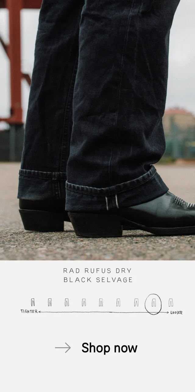 Rad Rufus Dry Black Selvage
