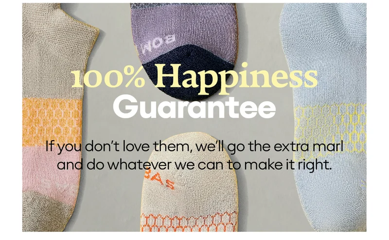 100% Happiness Guarantee