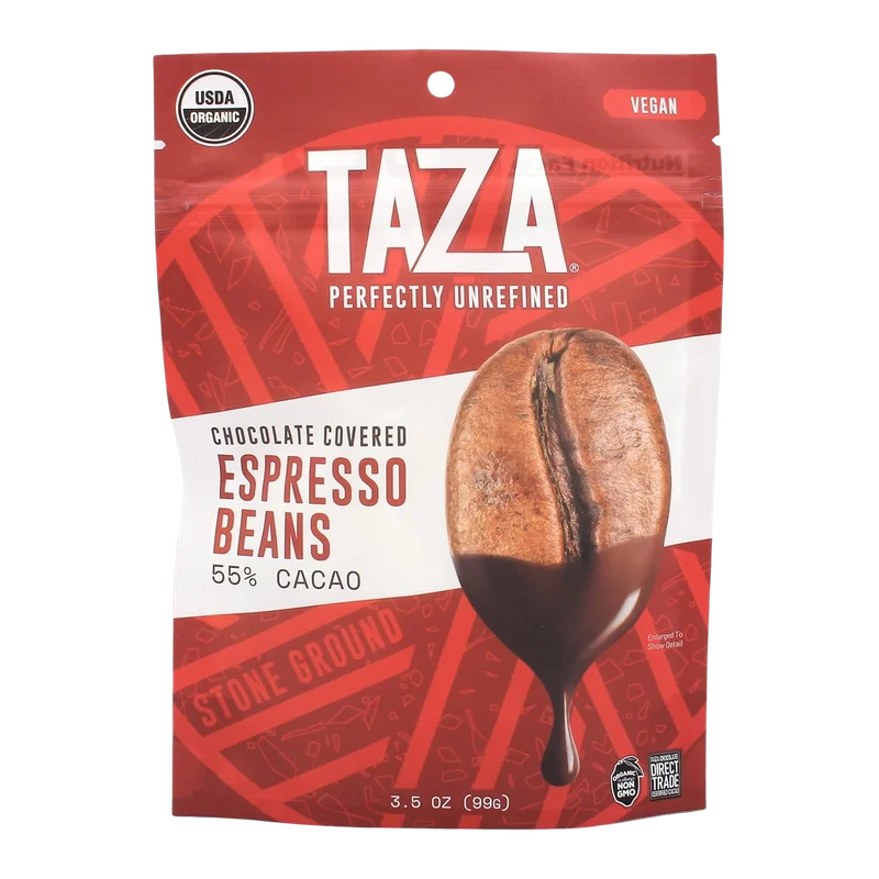 Image of Taza Dark Chocolate Covered Espresso Beans