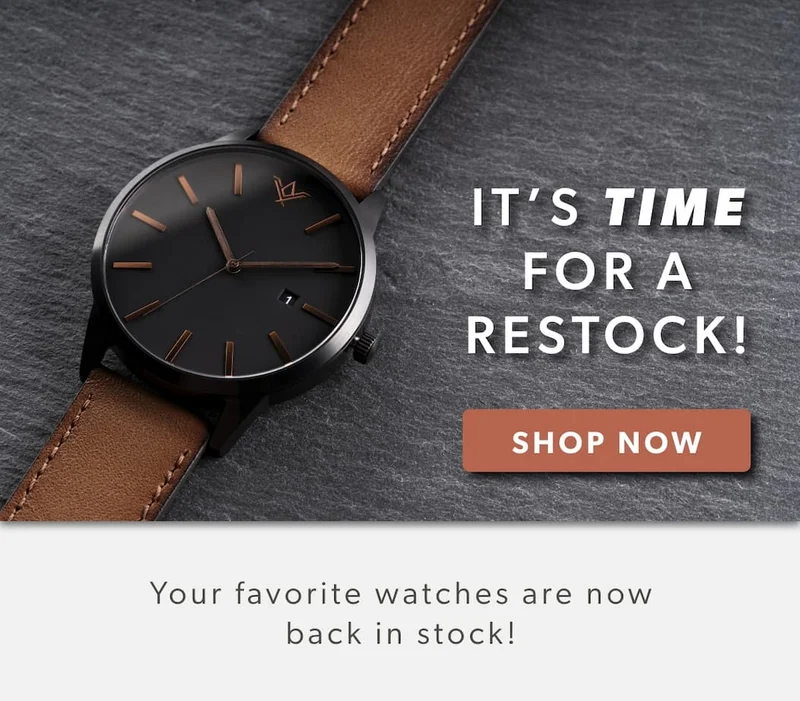 Your favorite watches back in stock!!