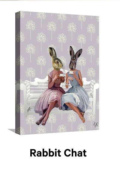 Rabbit Chat by Fab Funky