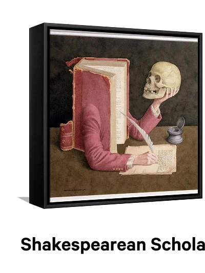 Shakespearean Scholar by Jonathan Wolstenholme