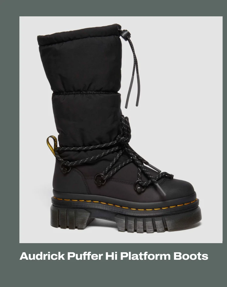 Audrick Puffer Hi Platform Boots