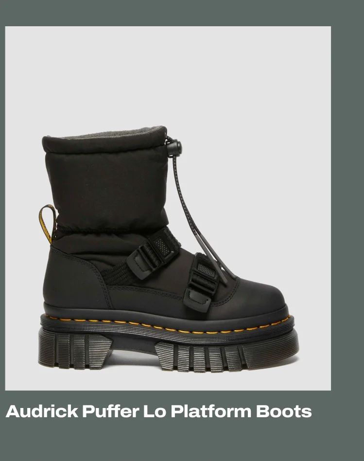 Audrick Puffer Lo Platform Boots