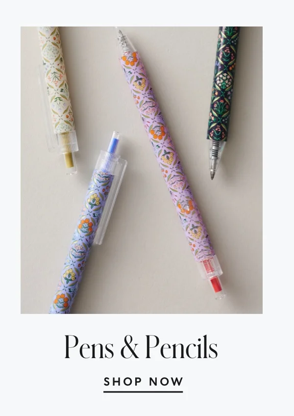 Pens and Pencils