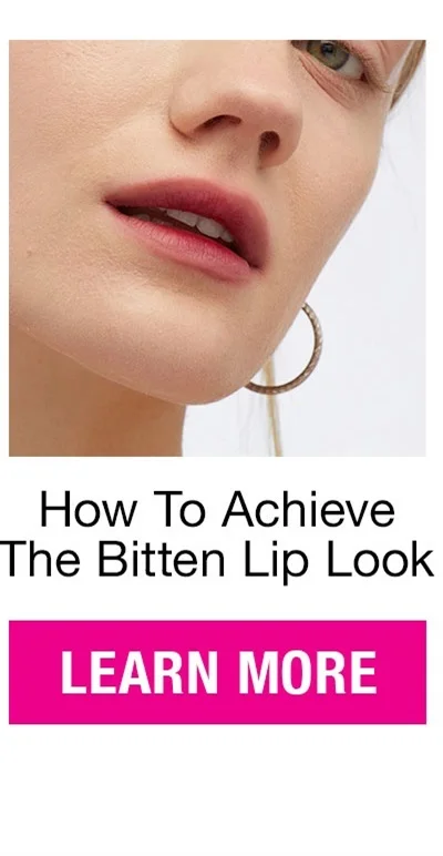 How To Achieve The Bitten Lip Look